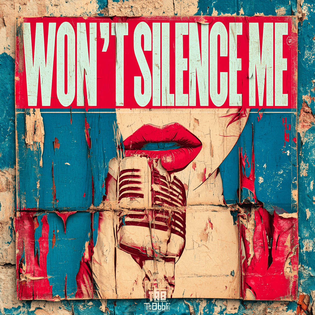 You Won’t Silence Me cover art by KLOUDAI